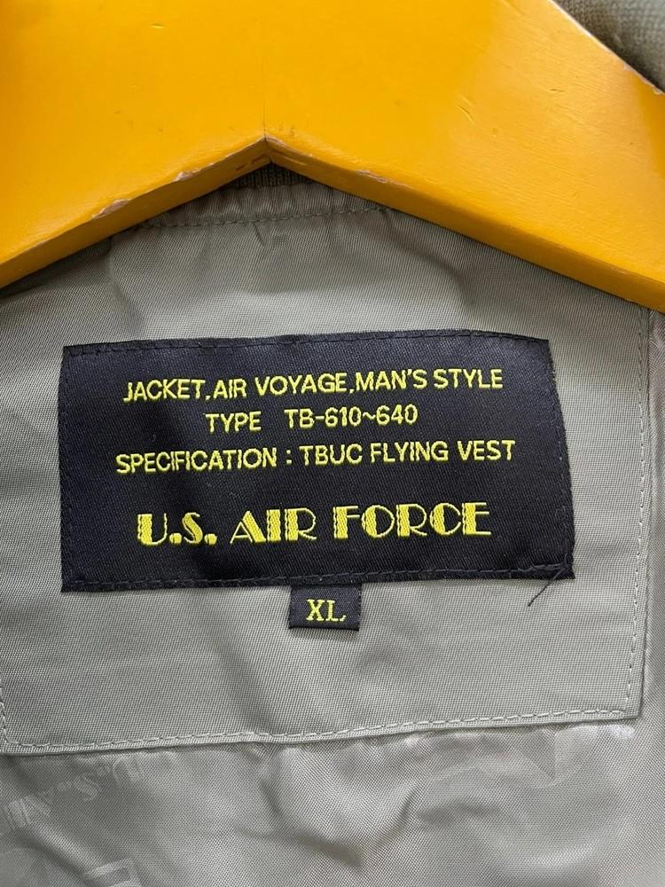 미사용 아메리칸 US air force 파일럿 베스트 8