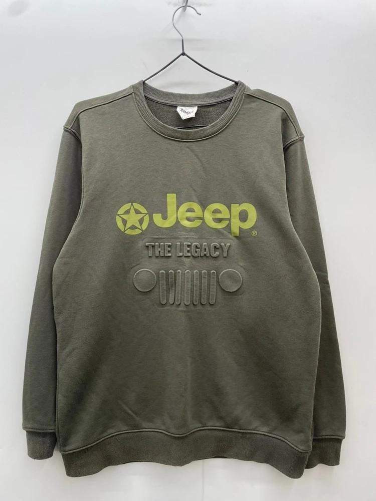 라지 지프 JEEP 정품 로고 맨투맨 오버핏 티셔츠 3