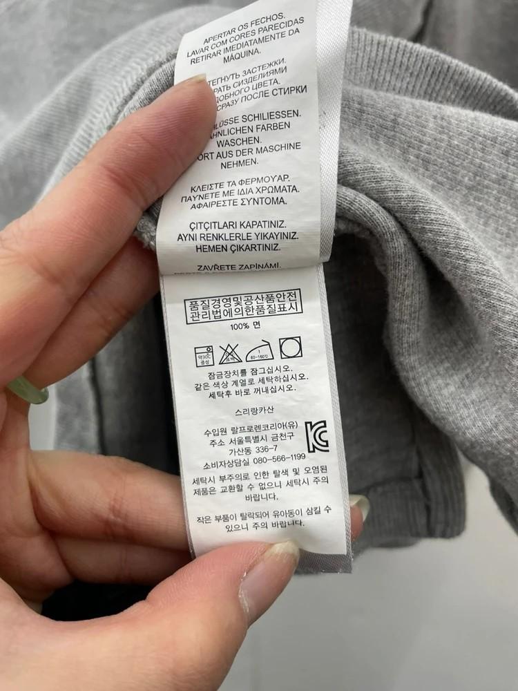 미디움 폴로 랄프로렌 반집업 여자 그레이 11