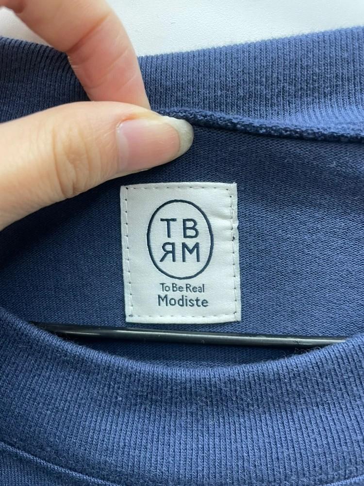 라지 TBRM 오버핏 무지 반팔티셔츠 8