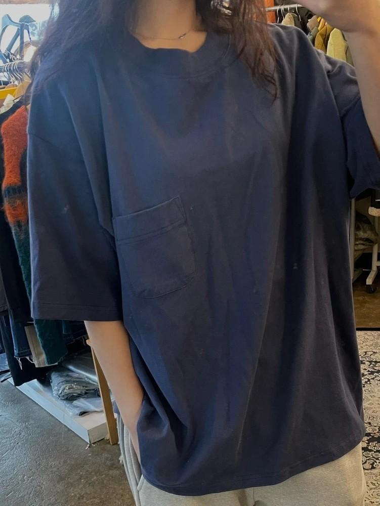 라지 TBRM 오버핏 무지 반팔티셔츠 2
