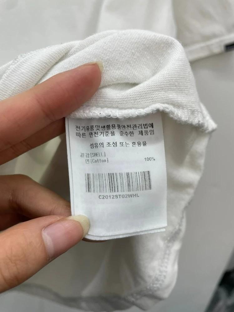 라지 커버낫 오버핏 반팔티셔츠 화이트 10