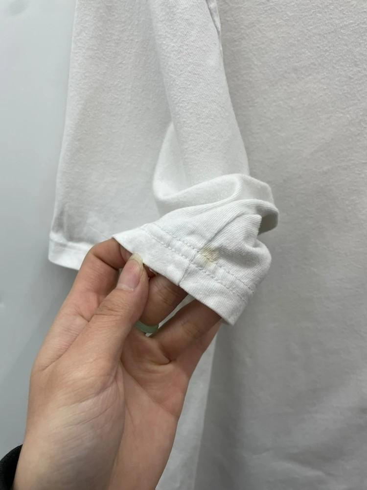 라지 커버낫 오버핏 반팔티셔츠 화이트 11