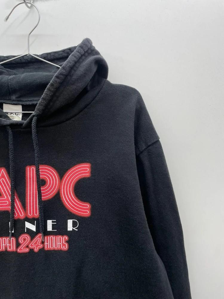 라지 apc 아페쎄 BENITO 우먼 로고 후드 후디 티셔츠 8