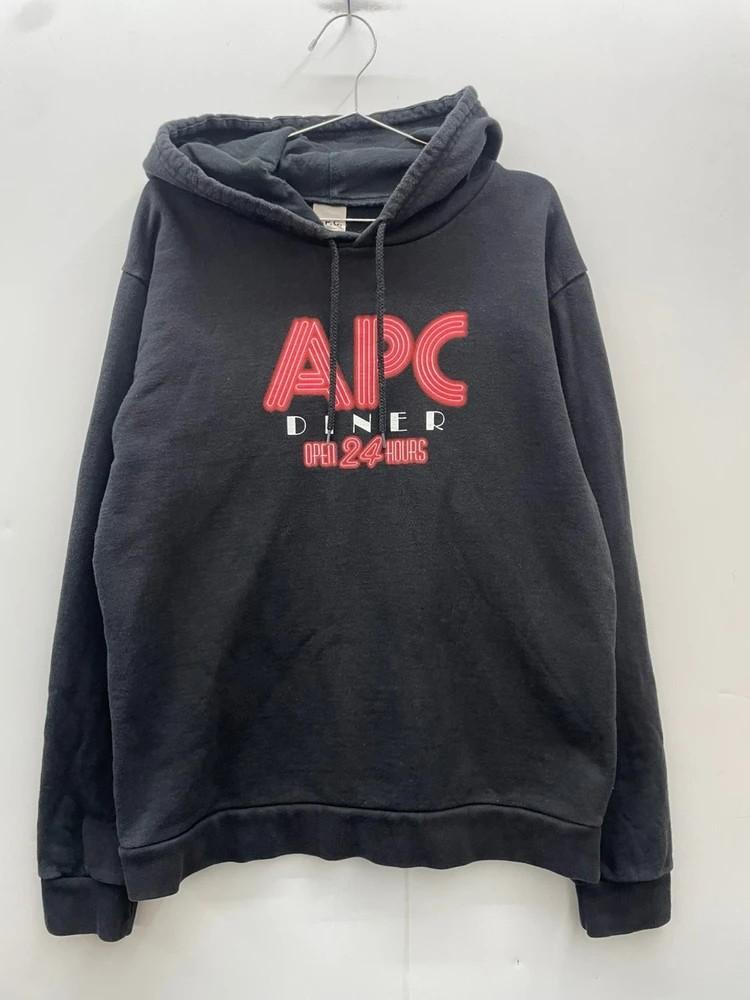 라지 apc 아페쎄 BENITO 우먼 로고 후드 후디 티셔츠 3