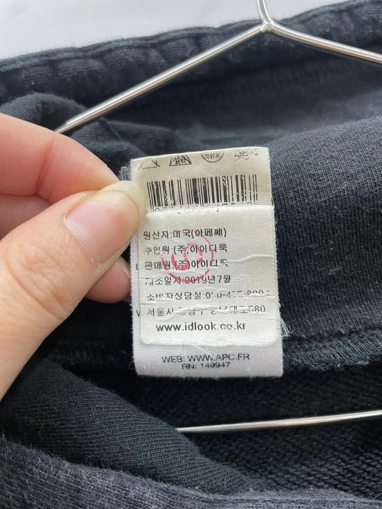 라지 apc 아페쎄 BENITO 우먼 로고 후드 후디 티셔츠 10