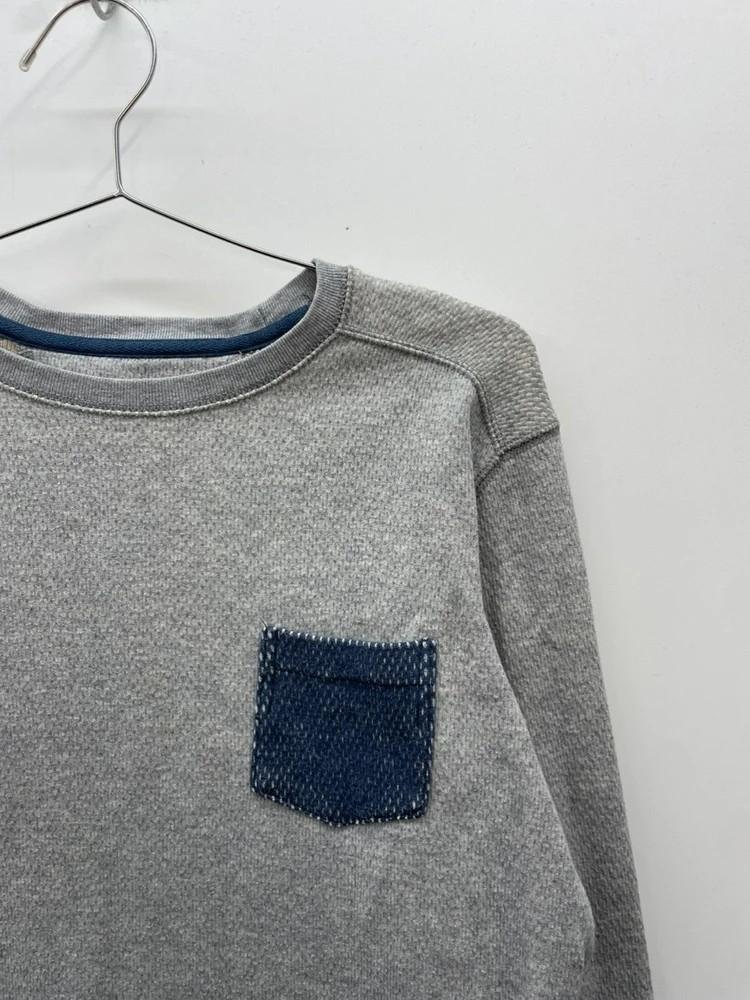 QUIKSILVER 오버핏 여자 아동 맨투맨 티셔츠 그레이 8