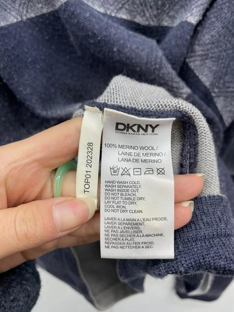 xl 90s DKNY 셔츠 남성 라지 그레이 블루 스트라이프 코튼 니트 11