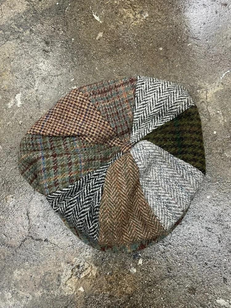 80s 90s Harris Tweed 헤리스트위드 벙거지 모자 2
