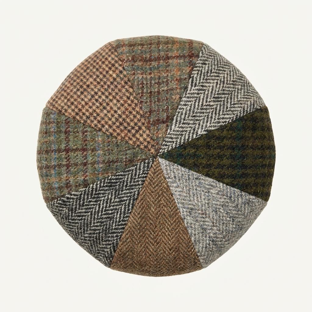 80s 90s Harris Tweed 헤리스트위드 벙거지 모자 1