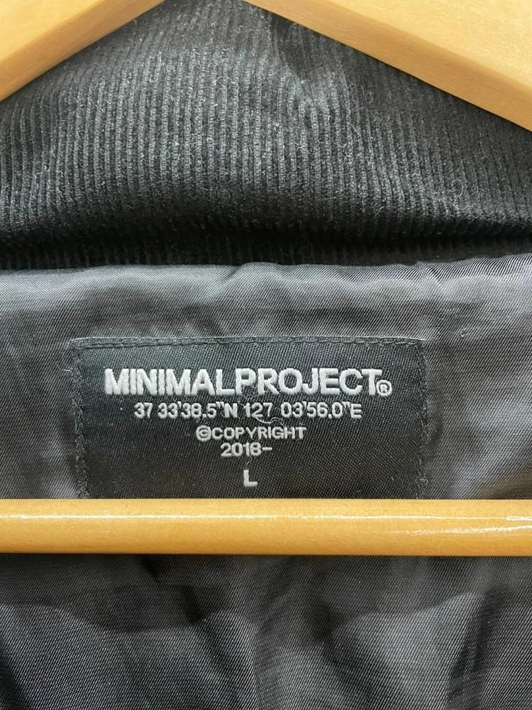라지 미니멀 MNP 코듀로이 푸퍼 숏패딩 다운점퍼 9