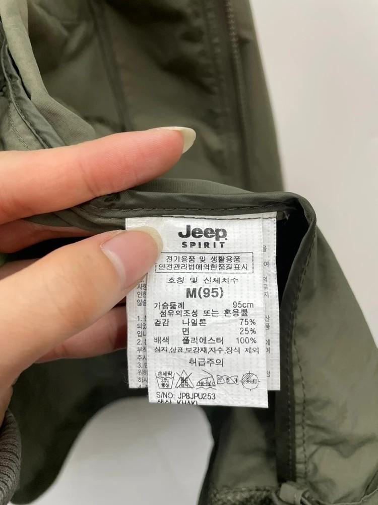 M 지프스프릿 남녀공용 아웃포켓 후드 바람막이 점퍼 11