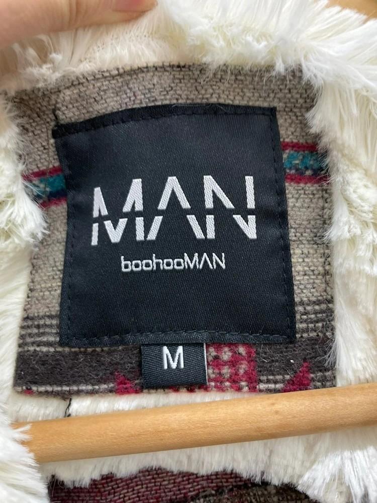 미디움 boohoo 오버핏 양털 자켓 아메리칸빈티지 봄버룩 11