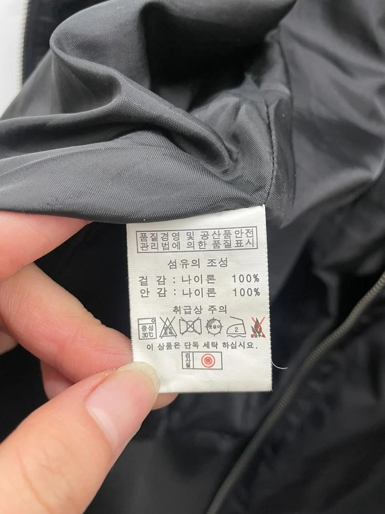 라지 WEVIC 오버핏 블랙 봄버자켓 항공점퍼 11