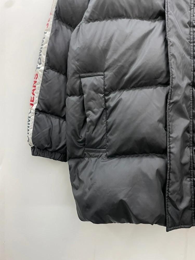 XS 타미진스 여자 블랙 올드스쿨 오버핏 패딩 캠핑 마실룩 6