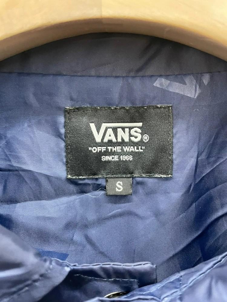 스몰 VANS 남여공용 오버핏 코치점퍼 자켓 네이비 9