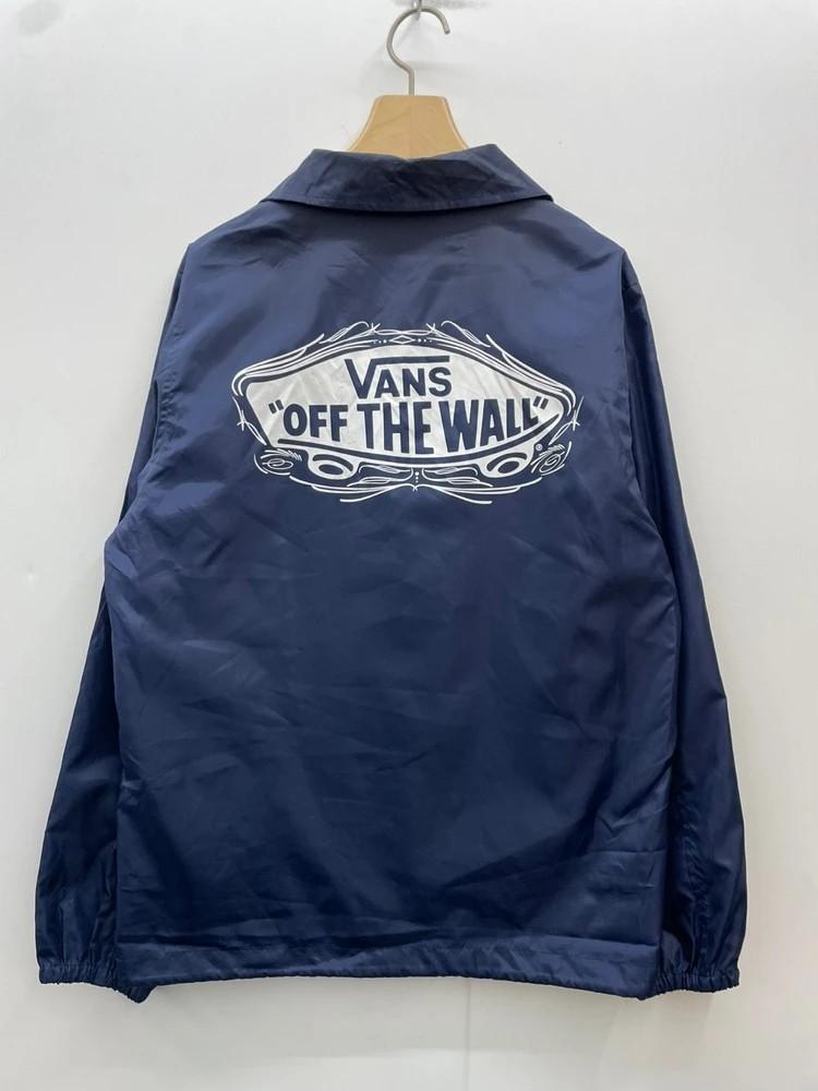 스몰 VANS 남여공용 오버핏 코치점퍼 자켓 네이비 6
