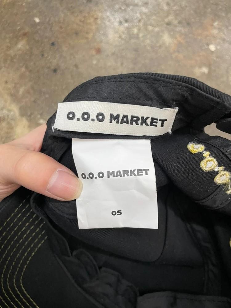 OOO MAKERT 로고 볼캡 모자 블랙 6