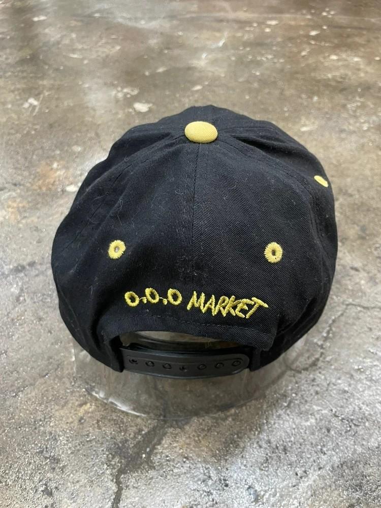 OOO MAKERT 로고 볼캡 모자 블랙 5