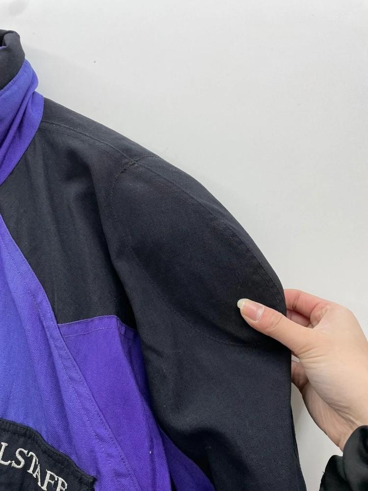xxxl 90s 벨스터프 코듀라 모터사이클 바이커 레이싱 자켓 퍼플 블랙 빈티지 7