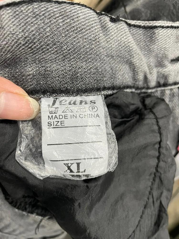 xl 와이드 흑청데님 팬츠 스타일 남자 청바지 8
