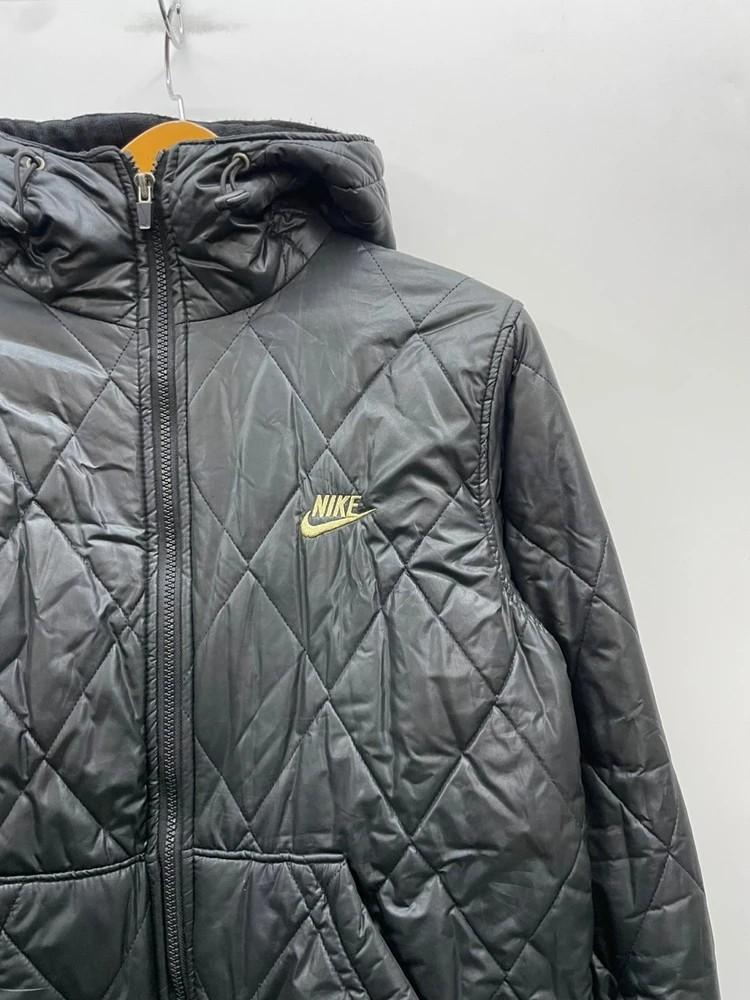 라지 NIKE 나이키 올드스쿨 금색로고 경량패딩 8