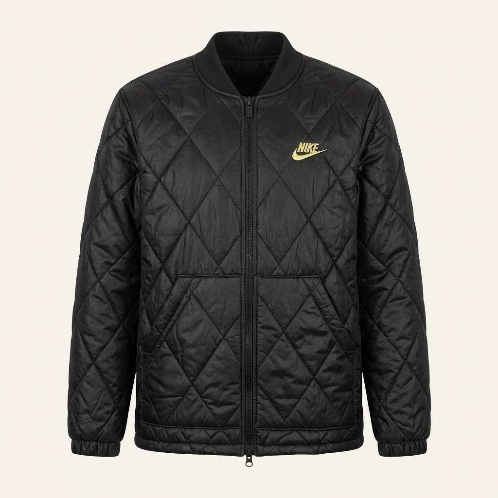 라지 NIKE 나이키 올드스쿨 금색로고 경량패딩 1