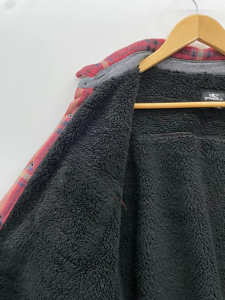 XL 오닐 올드스쿨 오버핏 체크 융 아우터 셔츠 3