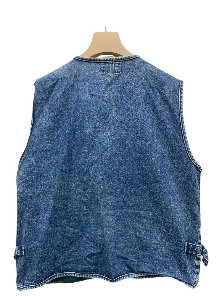 XL 빈티지 멀티포켓 피싱 데님 베스트 조끼 3