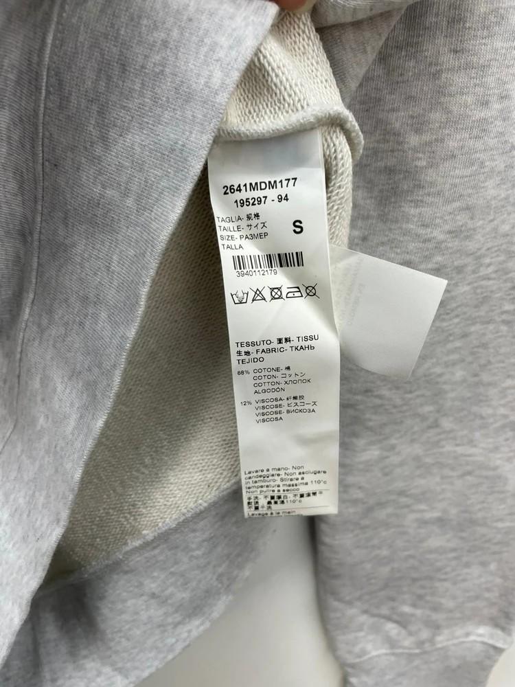스몰 MSGM 팜트리 오버핏 맨투맨티셔츠 그레이 9