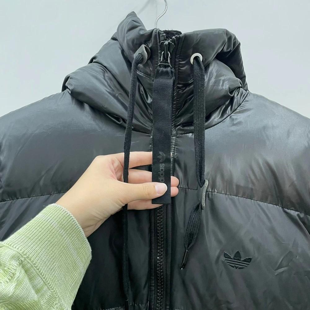 90 아디다스 오리지널스 덕다운 블랙 패딩 다운 점퍼 여자잠바 7