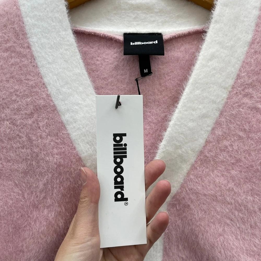 미디움 새상품 빌보드 데드스탁 오버핏 여자 핑크 가디건 8