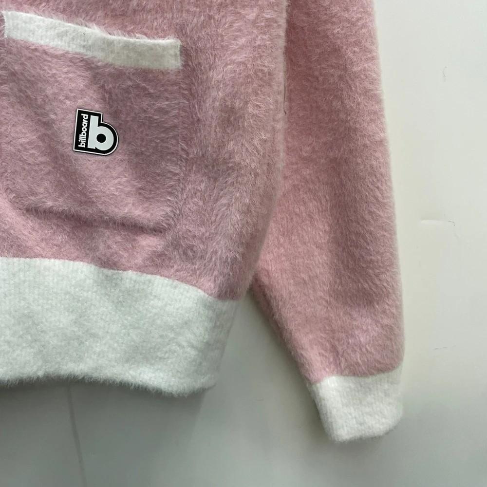 미디움 새상품 빌보드 데드스탁 오버핏 여자 핑크 가디건 6