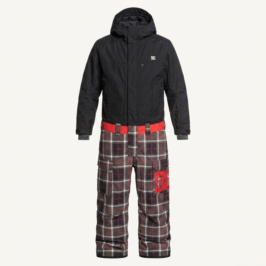 미디움 DC shoes 스노우보드 보드 스키 체크 여자 1