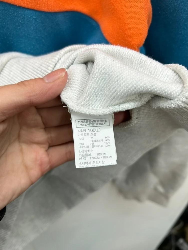 라지 노스페이스 화이트라벨 후드티셔츠 후디 풀오버 9
