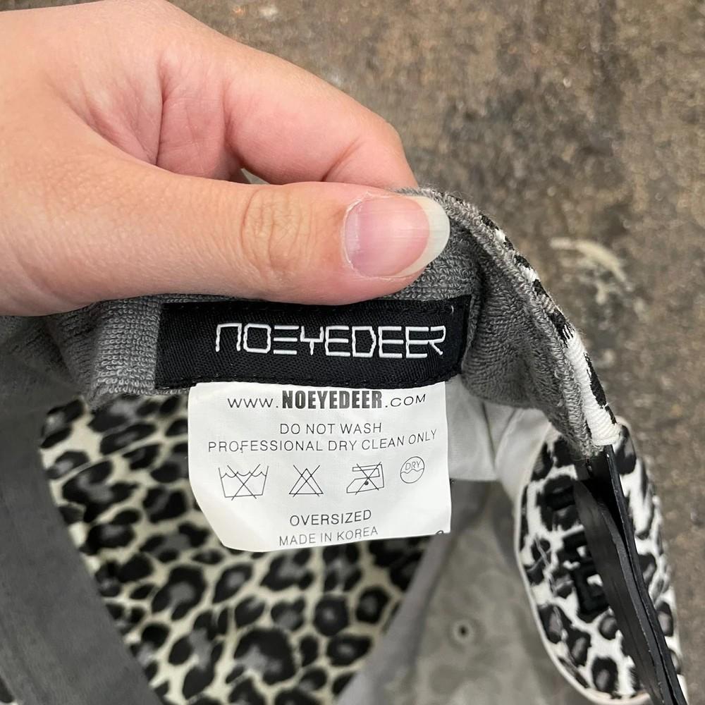 noeydeer 레오파드 볼캡 모자 빈티지룩 7