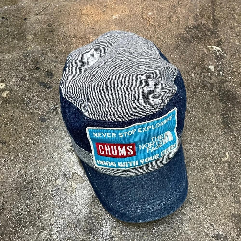 노스페이스X CHUMS 콜라보 패치 로고 볼캡 모자 2