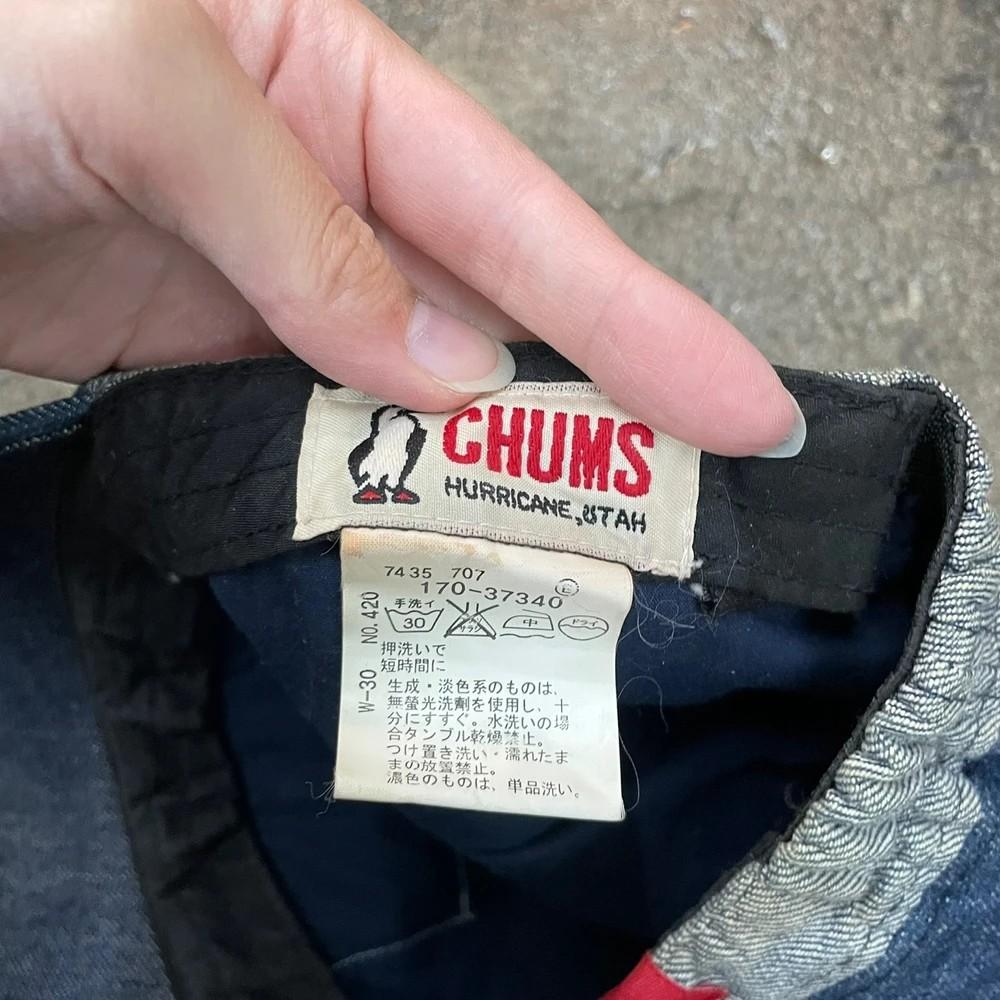 노스페이스X CHUMS 콜라보 패치 로고 볼캡 모자 8