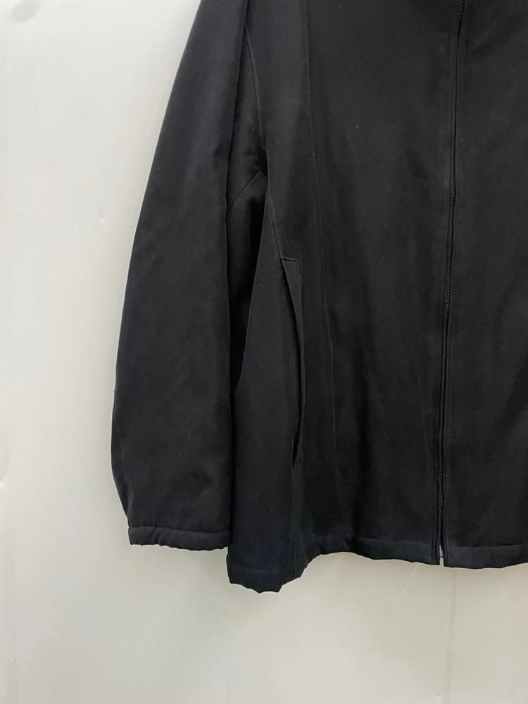 Claiborne 라지 오버핏 올드스쿨 자켓 블랙 6