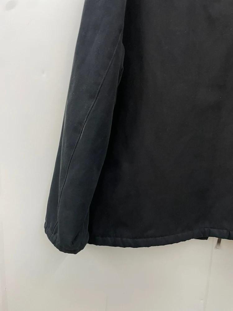 Claiborne 라지 오버핏 올드스쿨 자켓 블랙 5
