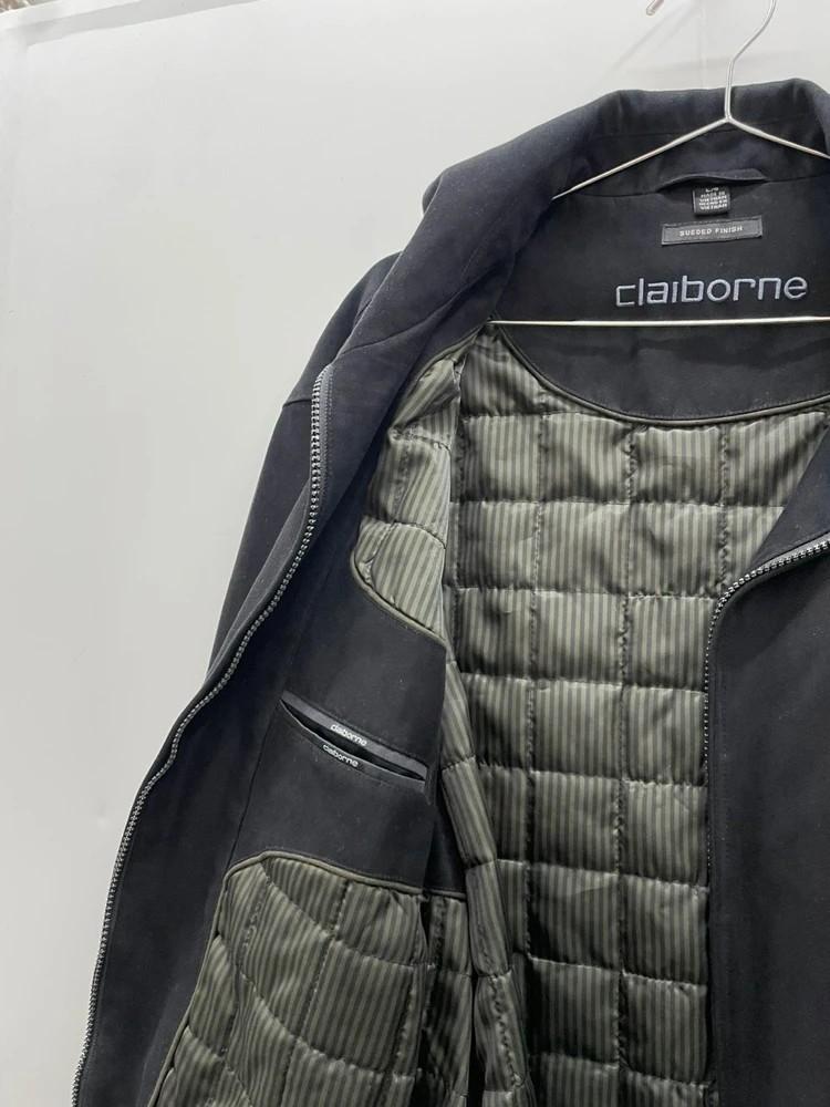 Claiborne 라지 오버핏 올드스쿨 자켓 블랙 8