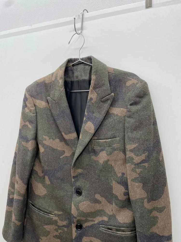 스몰 BOWTIE 보우타이 남자 밀리터리 오버핏 롱 코트 자켓 7