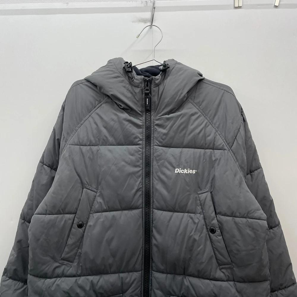 미디움 디키즈 롱 다운 점퍼 패딩 블랙 워크웨어 5