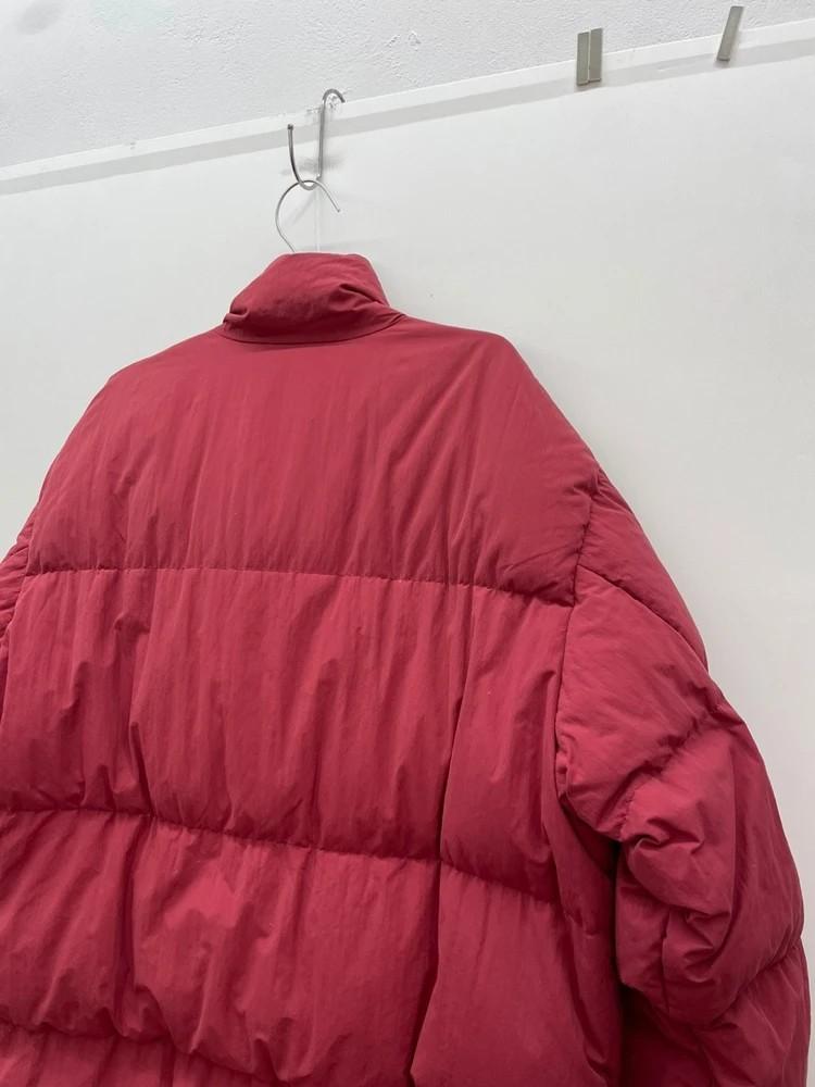 LACOSTE 라코스테 핑크 버건디 도톰겨울 패딩 4
