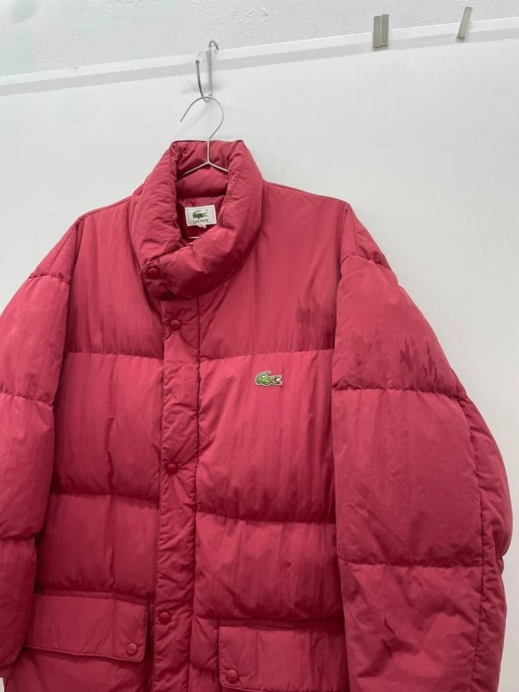 LACOSTE 라코스테 핑크 버건디 도톰겨울 패딩 6