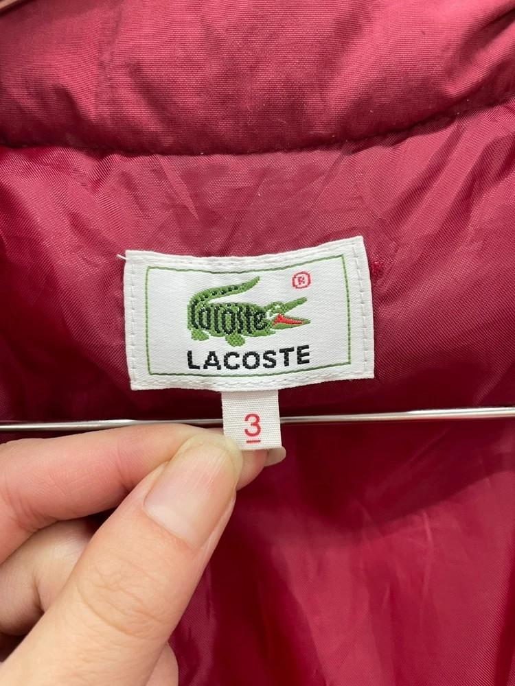 LACOSTE 라코스테 핑크 버건디 도톰겨울 패딩 9