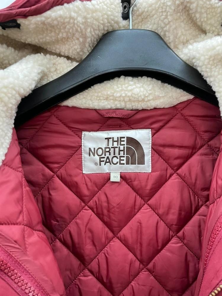 THE NORTH FACE 노스페이스 누빔 내피 탈부착 버건디 바람막이 자켓 11