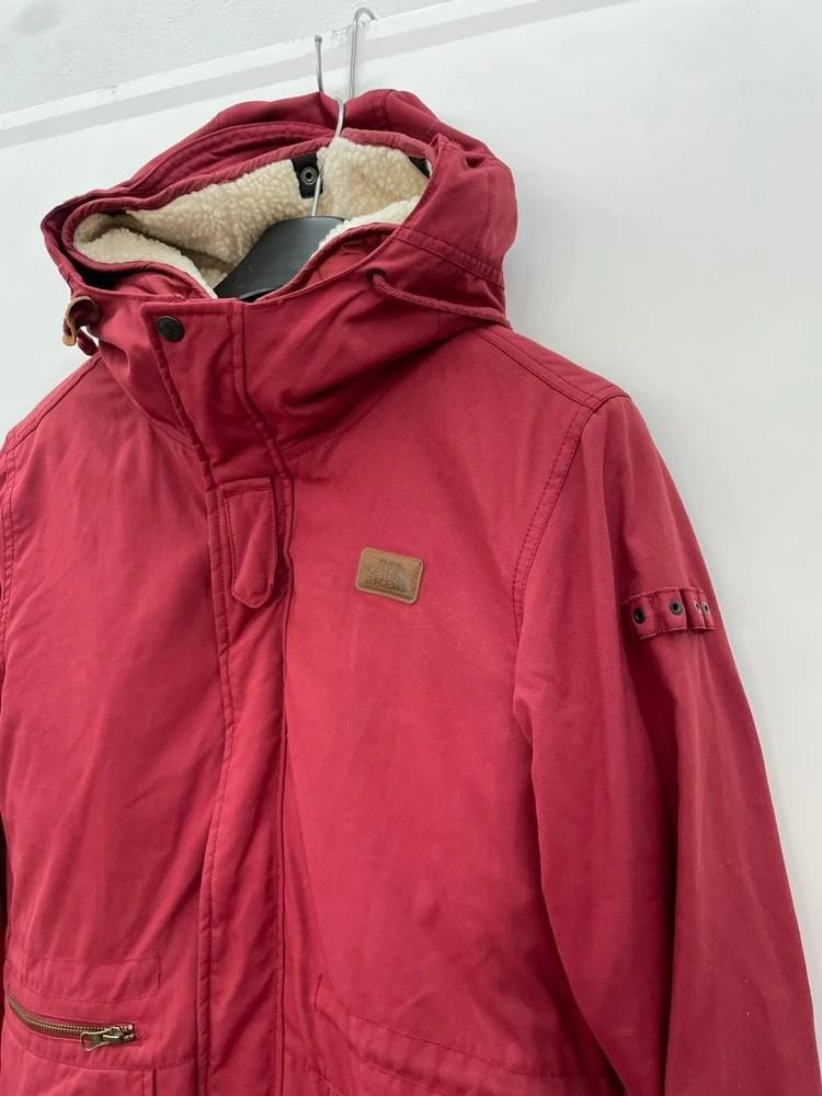 THE NORTH FACE 노스페이스 누빔 내피 탈부착 버건디 바람막이 자켓 6