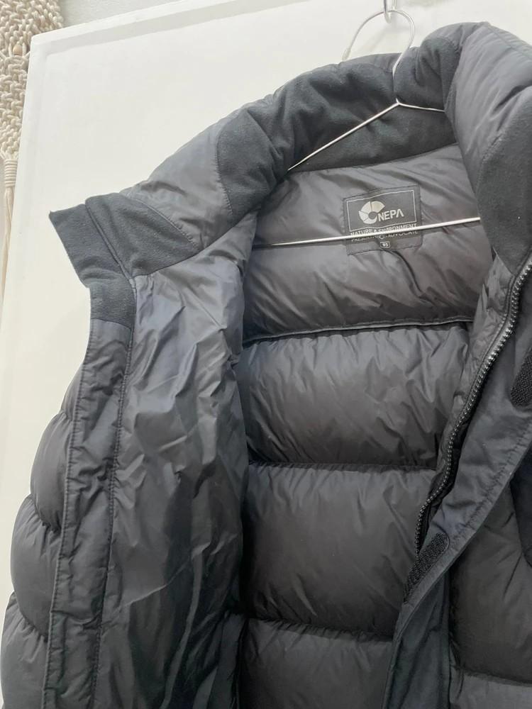 85 네파 여자 구스다운 패딩 자켓 블랙 빈티지룩 점퍼 4