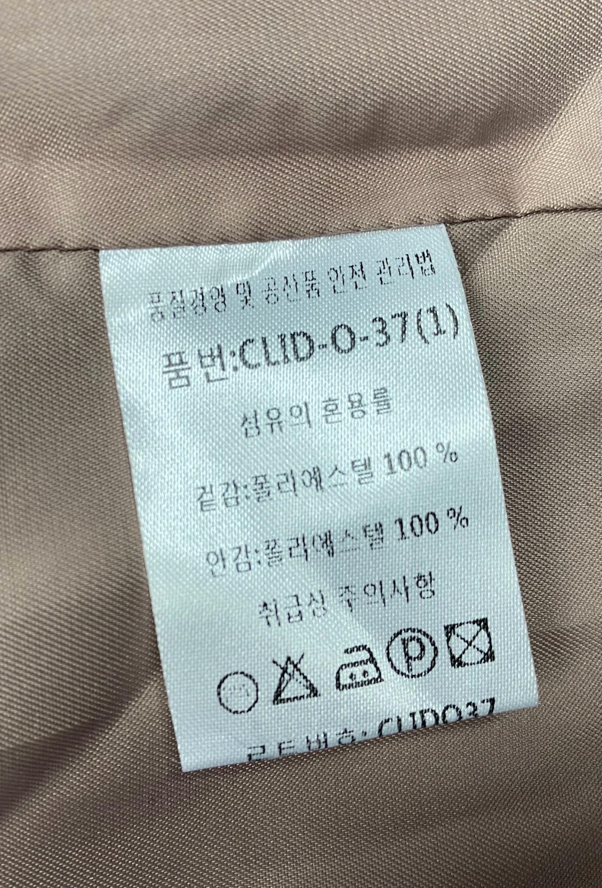 새상품-시크라인 체크 패턴 더블 롱 코트 10